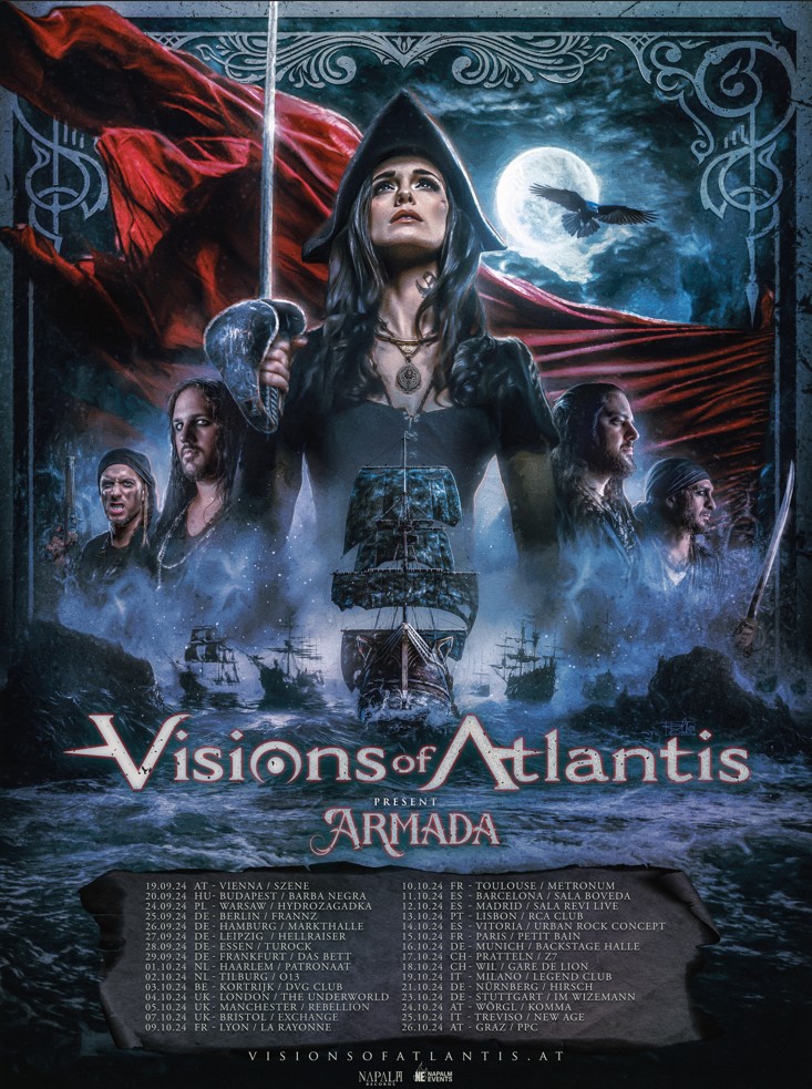 VISION OF ATLANTIS entern im Herbst die Clubs