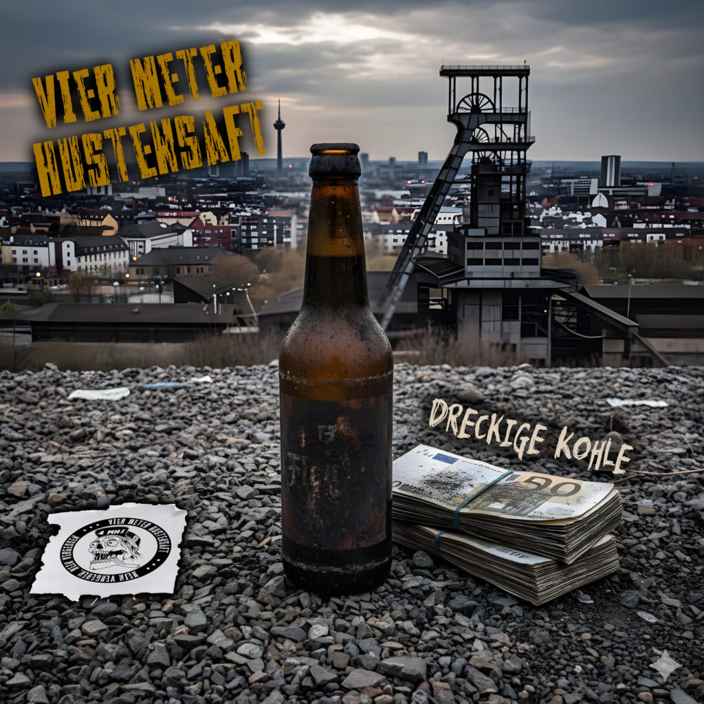 VIER METER HUSTENSAFT - Dreckige Kohle Cover 2026