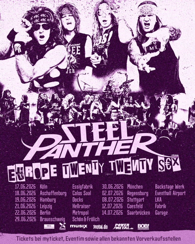 STEEL PANTHER im Interview für Radio ZuSa.